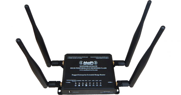 maxmostcom MOFI MOFI4500 Cellular 4G LTE Router mofi 4500 External Wide Band Log Periodic Yagi Antenna